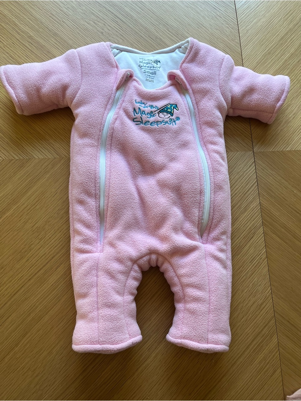Magic Merlin | Pink Sleepsuit | Small (3-6 months)
